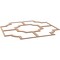 Ekena Millwork 66 56W x 66 56H x 14T Large Bradley Decorative Fretwork Wood Ceiling Panels, Maple CELW67X67X0250BRDMA - alternate 2